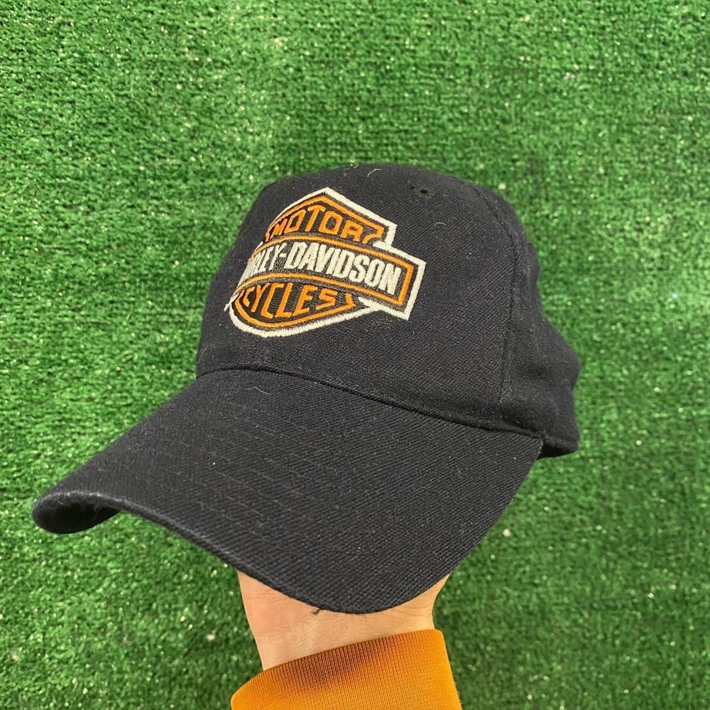 Harley Davidson Motorcycles Black Baseball Cap Dad Hat